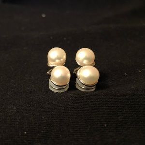 Clip on Pearl Earrings NEED GONE